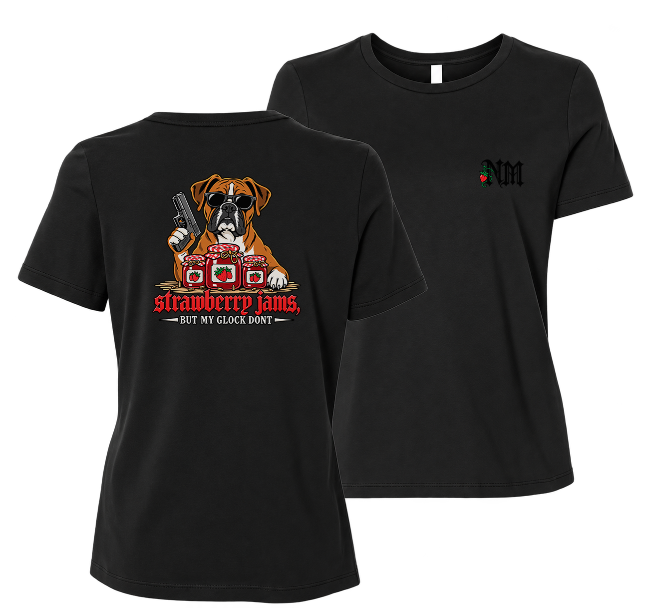Strawberry Jams Glock Tee