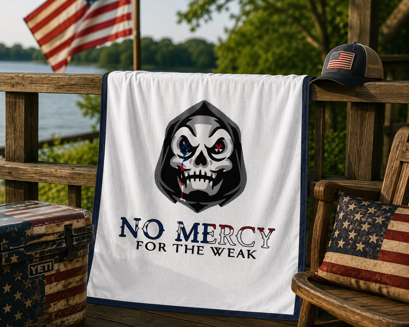 Reeker 'Freedom' Beach Towel
