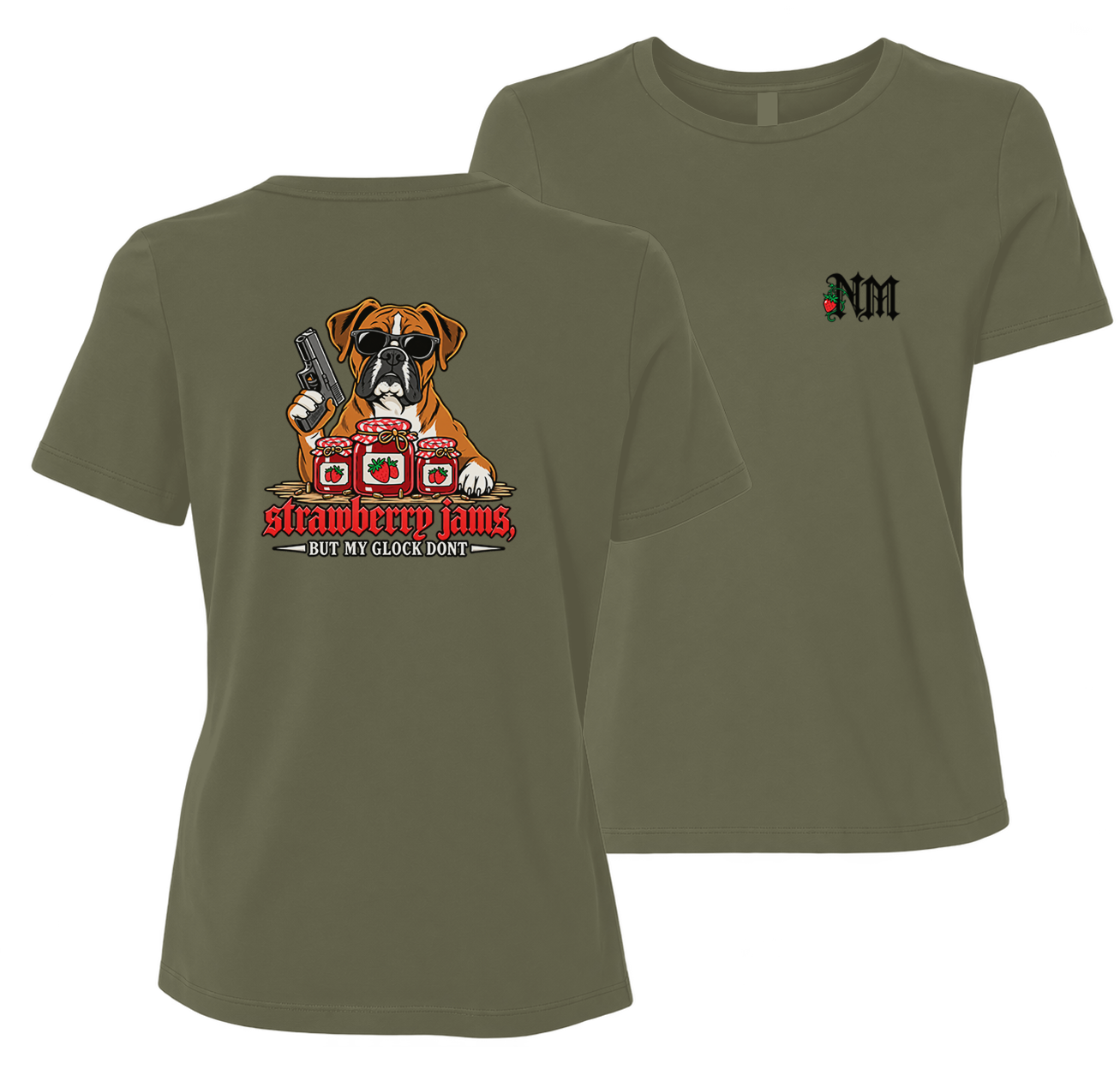 Strawberry Jams Glock Tee