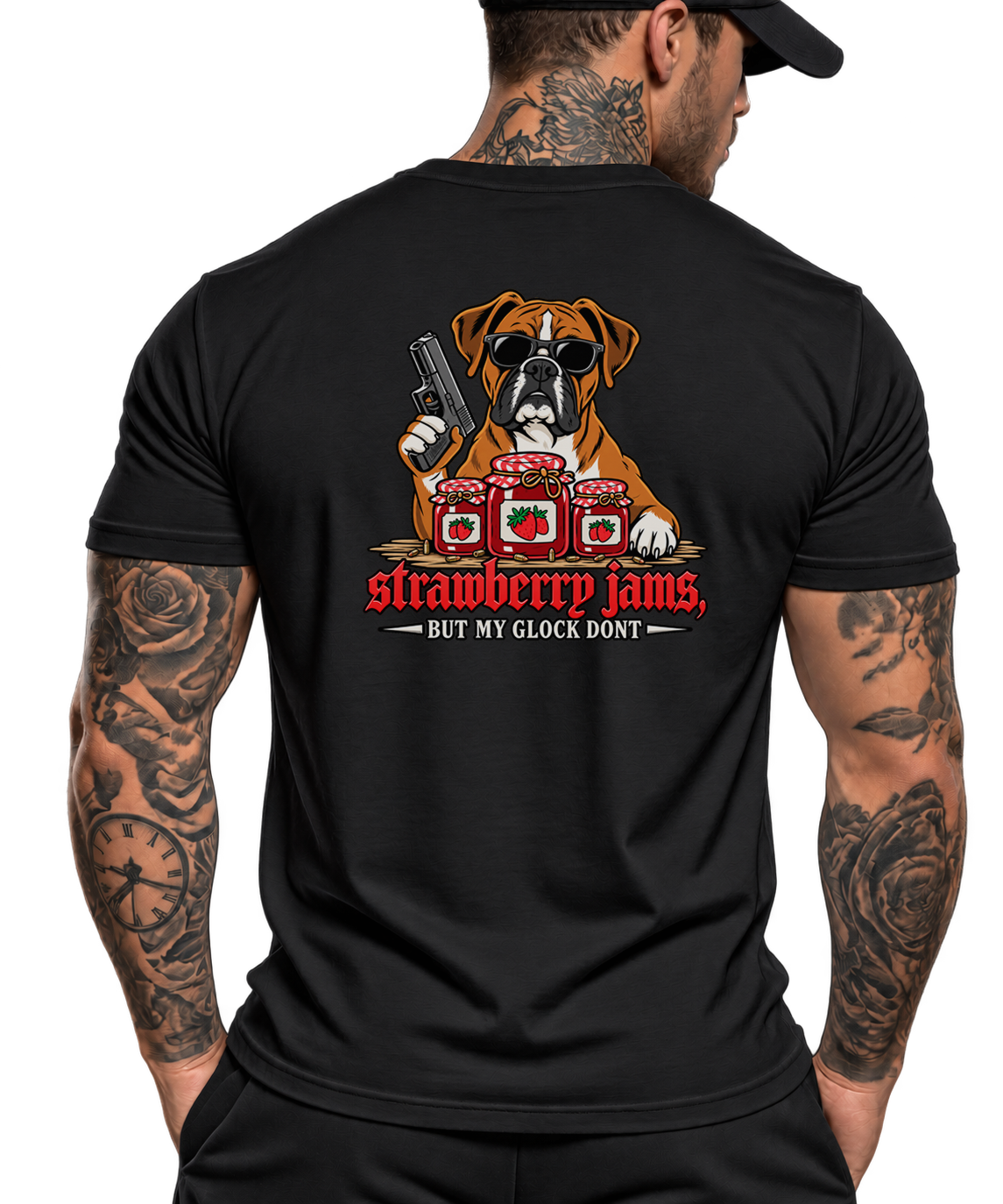 Strawberry Jams Glock Tee