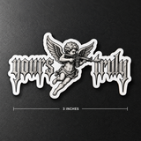 Cupid's Caliber Sticker