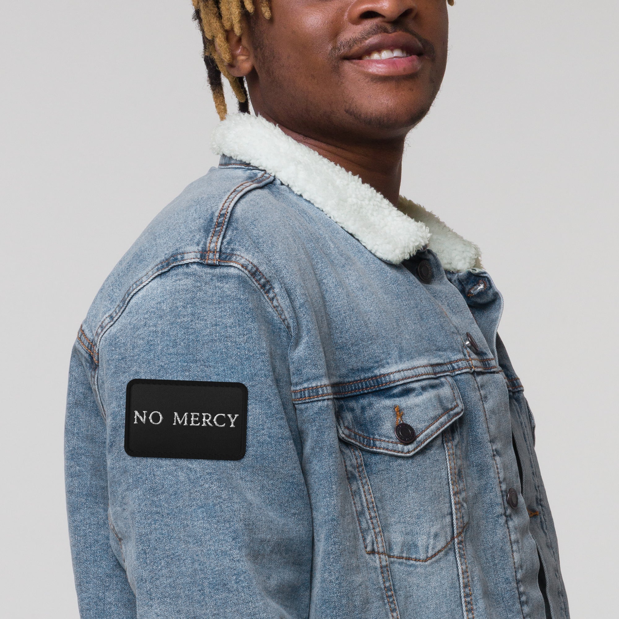 No Mercy Embroidered Patch